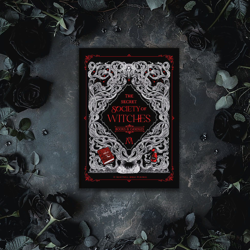 Postal Din A5 - "Secret Society of Witches"