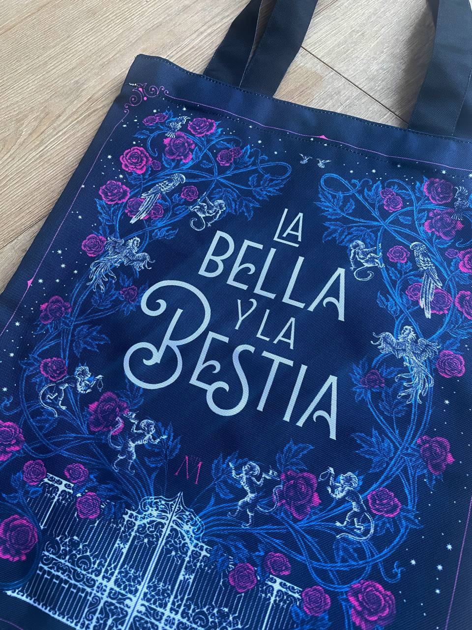 Bolsa Tote Bag - "La Bella y la Bestia" de Villeneuve