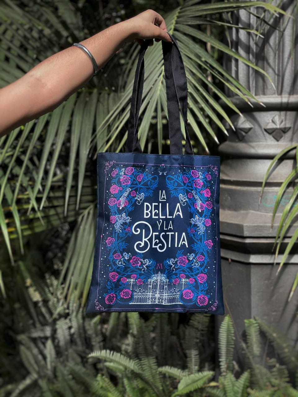 Bolsa Tote Bag - "La Bella y la Bestia" de Villeneuve